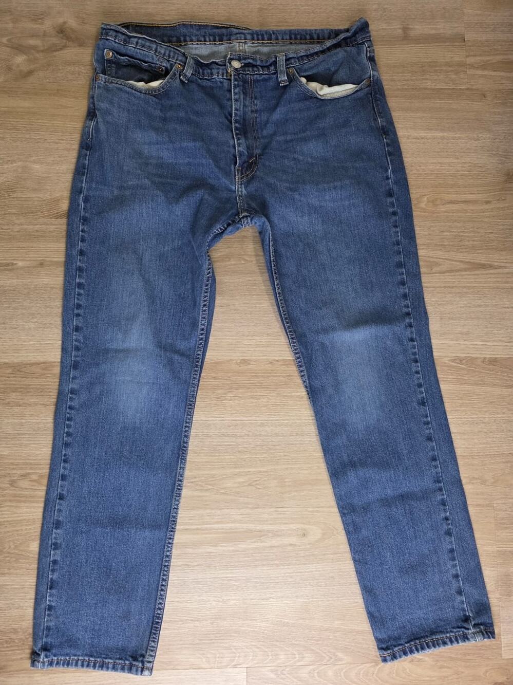 Levi's 511 Slim Fit Jeans Men's 36x30 Blue Medium Wash Stretch Denim EUC